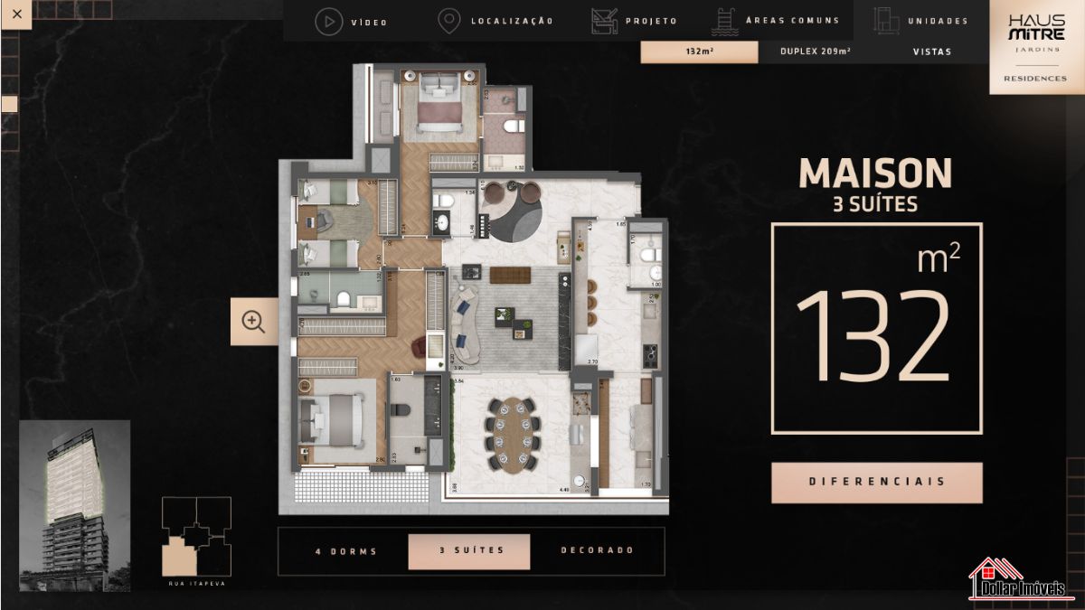 Haus mitre jardins residences