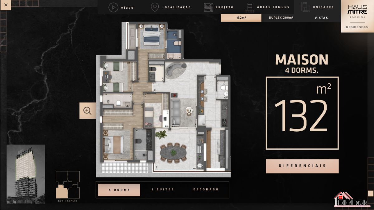 Haus mitre jardins residences
