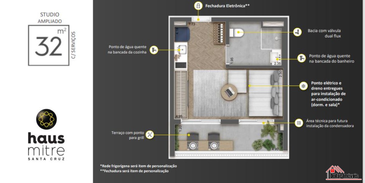 Haus mitre santa cruz - residencial e studios