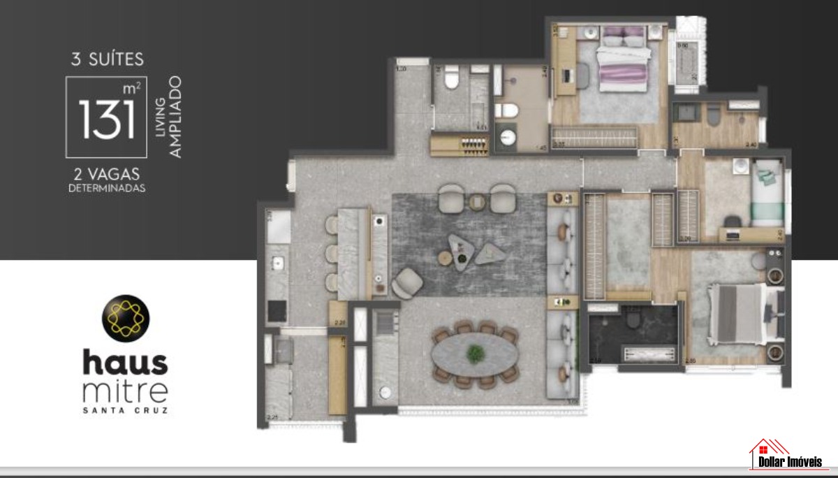 Haus mitre santa cruz - residencial e studios