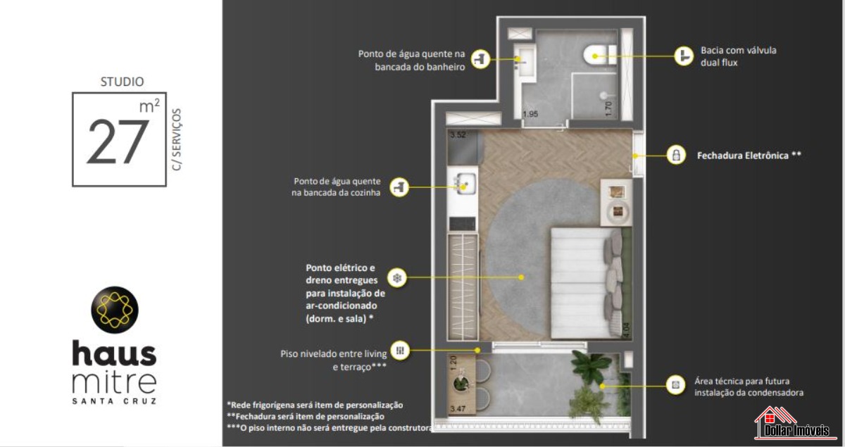 Haus mitre santa cruz - residencial e studios